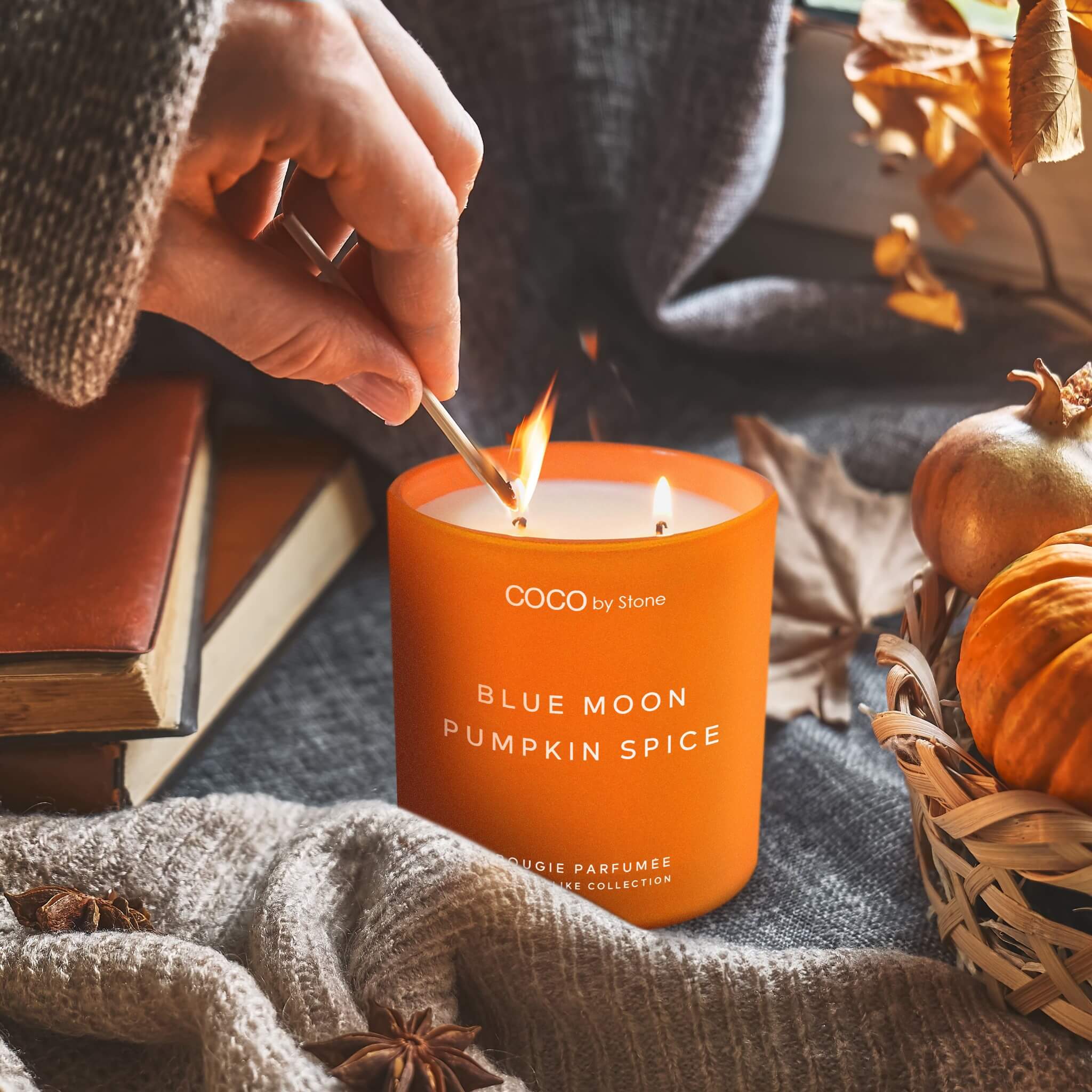 15oz Smells Like Blue Moon Pumpkin Spice Candle