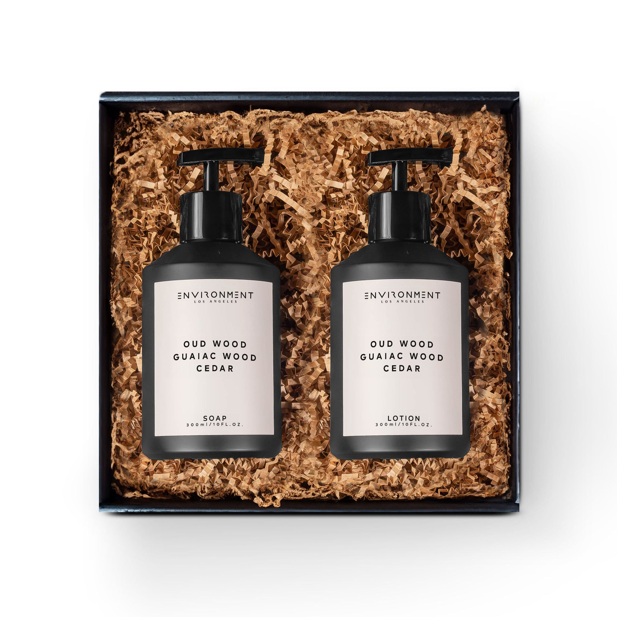 Oud Wood | Guaiac Wood | Cedar 300ml Hand Soap and 300ml Lotion Gift Pack (Inspired by Tom Ford Oud Wood®)