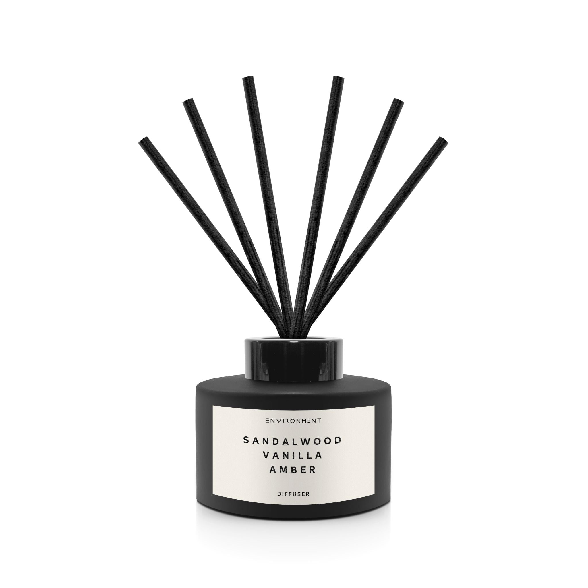 Sandalwood | Vanilla | Amber 200ml Diffuser and 8oz Candle Gift Pack (Inspired by Hotel Costes®)