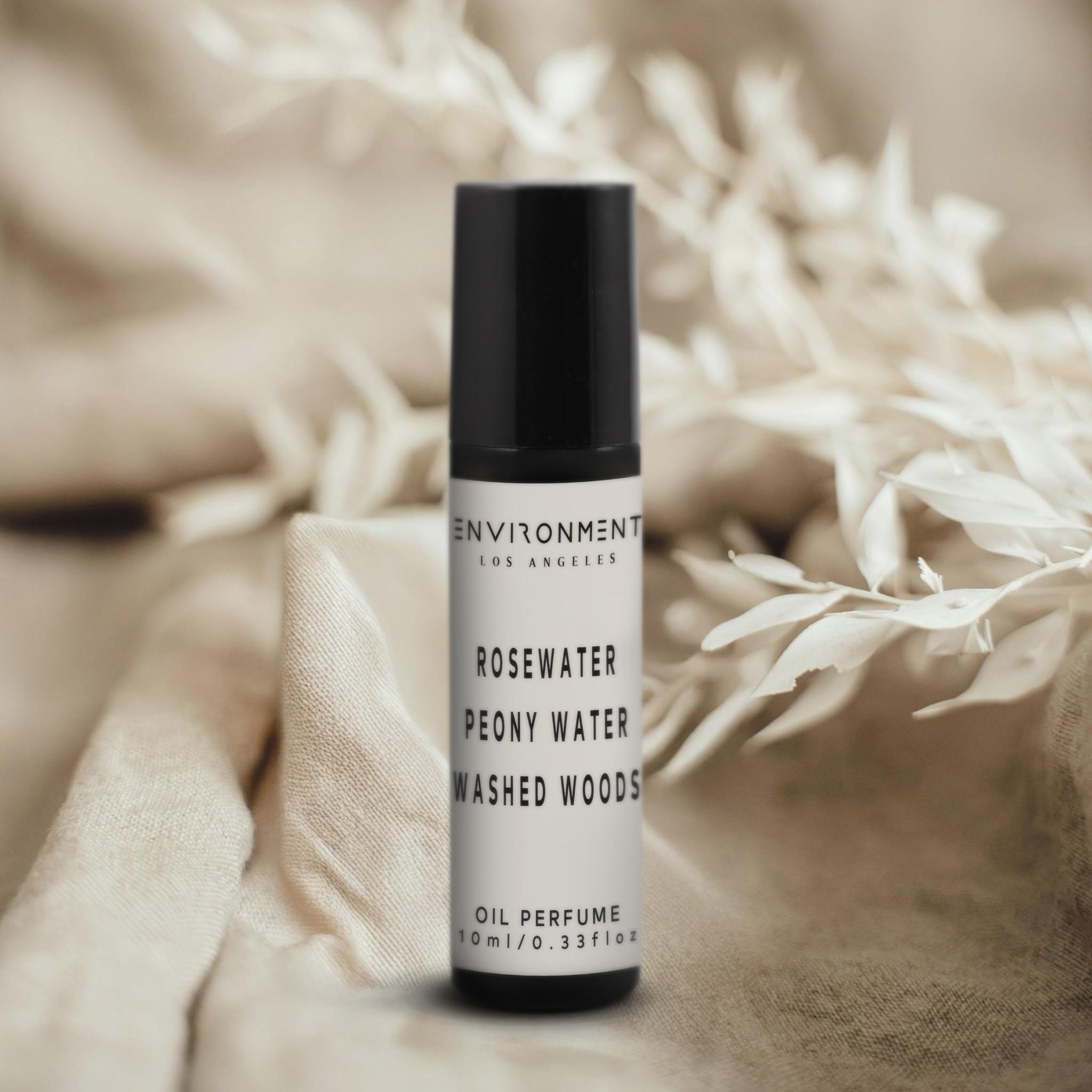 Rosewater | Peony Water | Washed Woods Roll-on Oil Perfume (Inspired by Issey Miyake L'Eau d'Issey®)