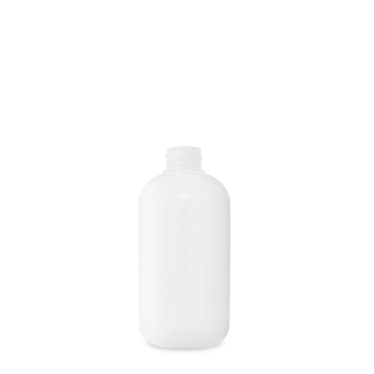 White Matte Plastic Bottle — Stone Candles