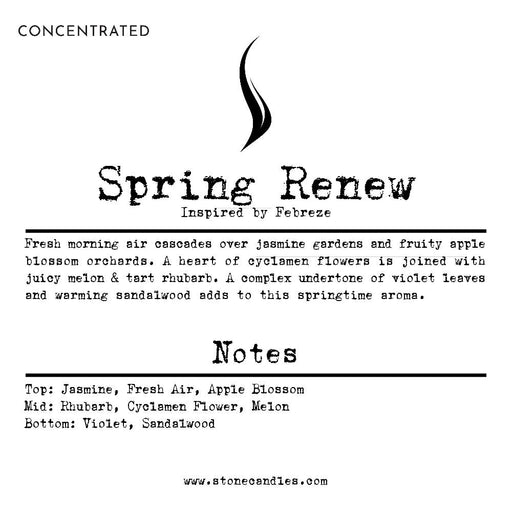 Spring Renew (Our version) Sample Scent Strip