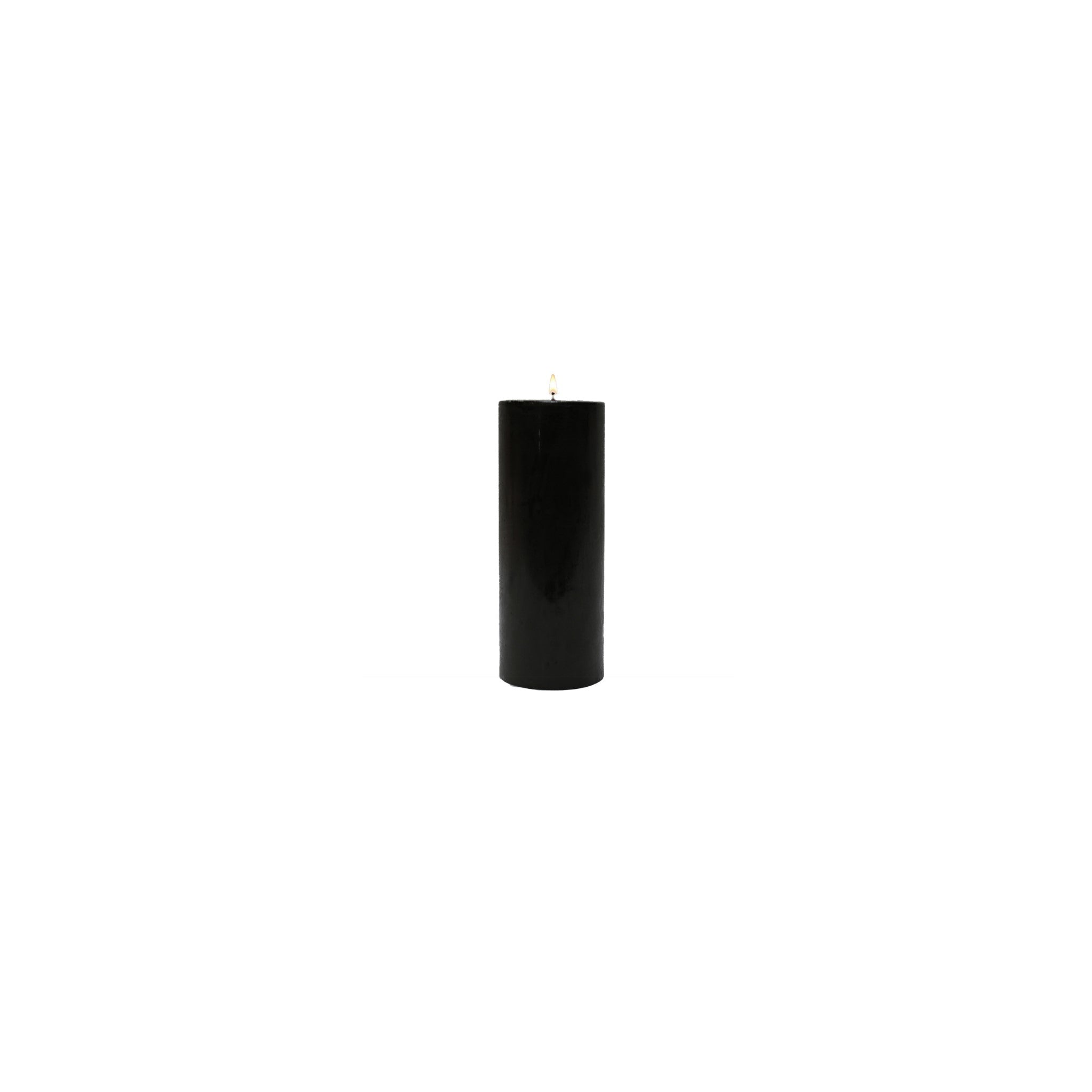 Black Pillar Candles