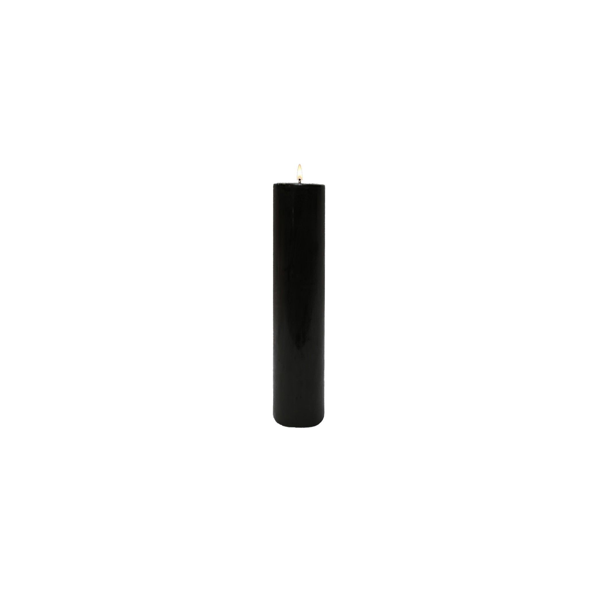 Black Pillar Candles