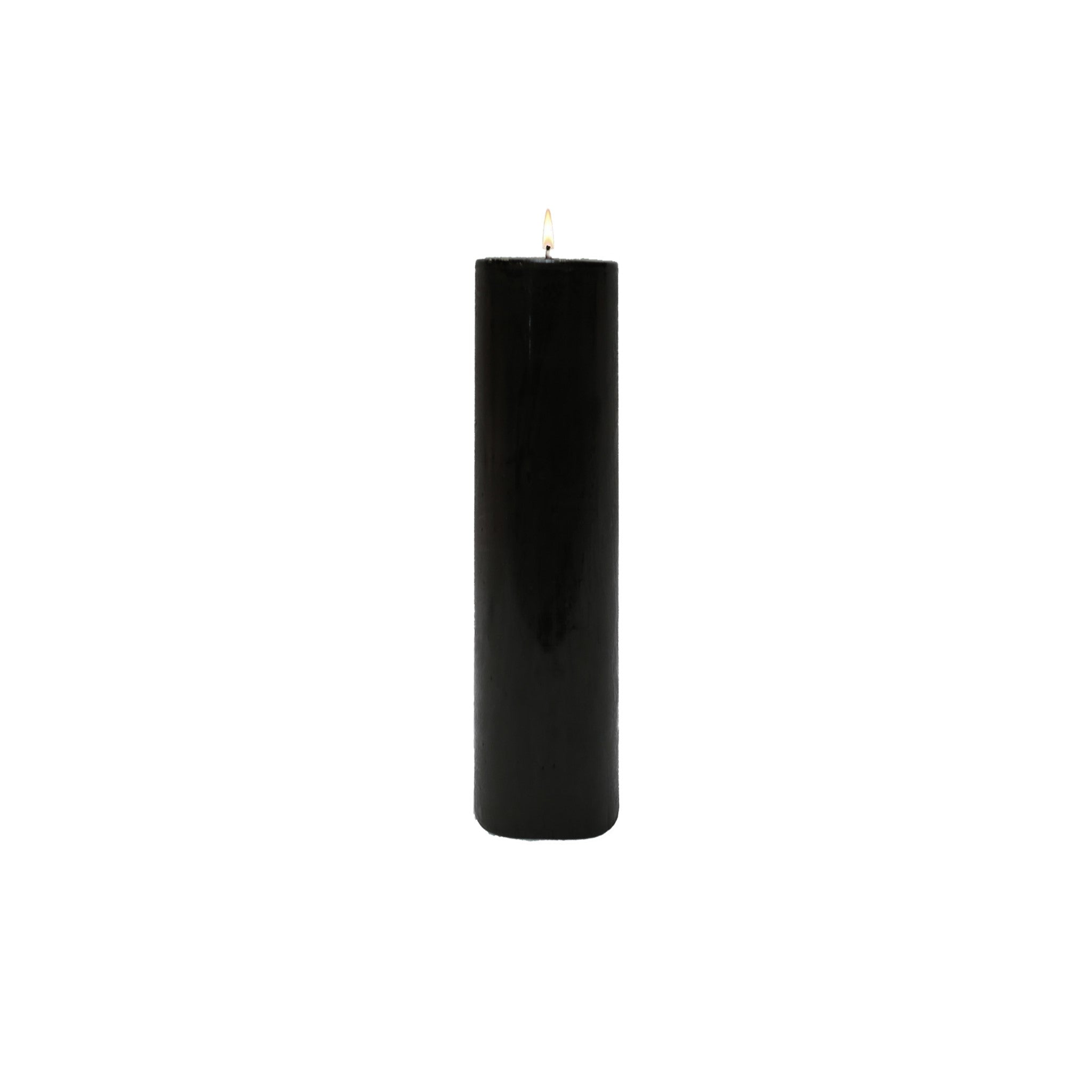 Black Pillar Candles