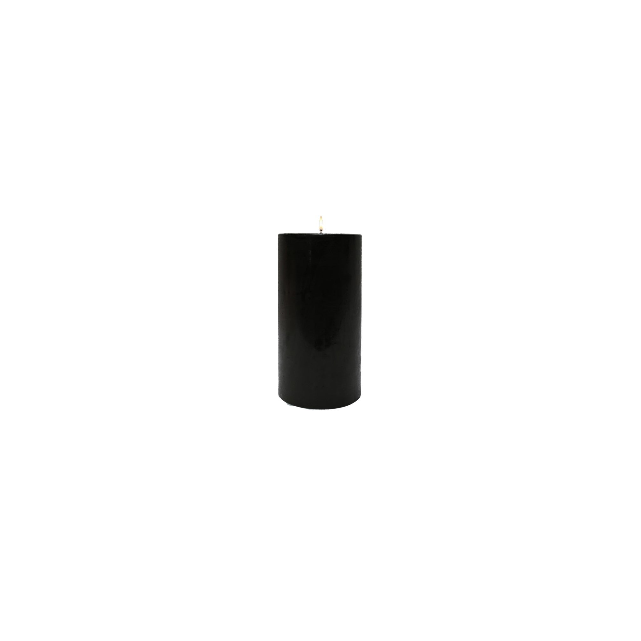 Black Pillar Candles