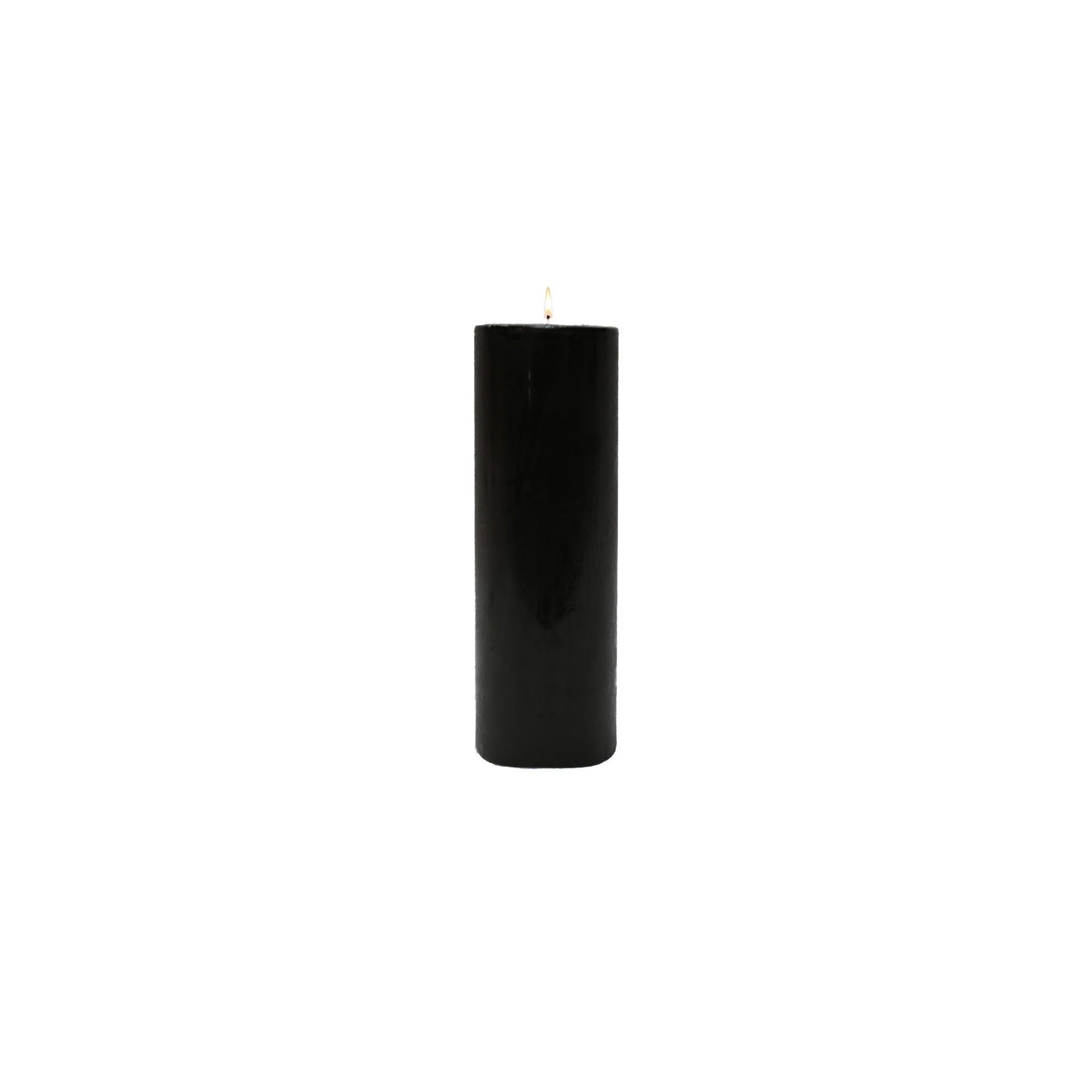 Black Pillar Candles