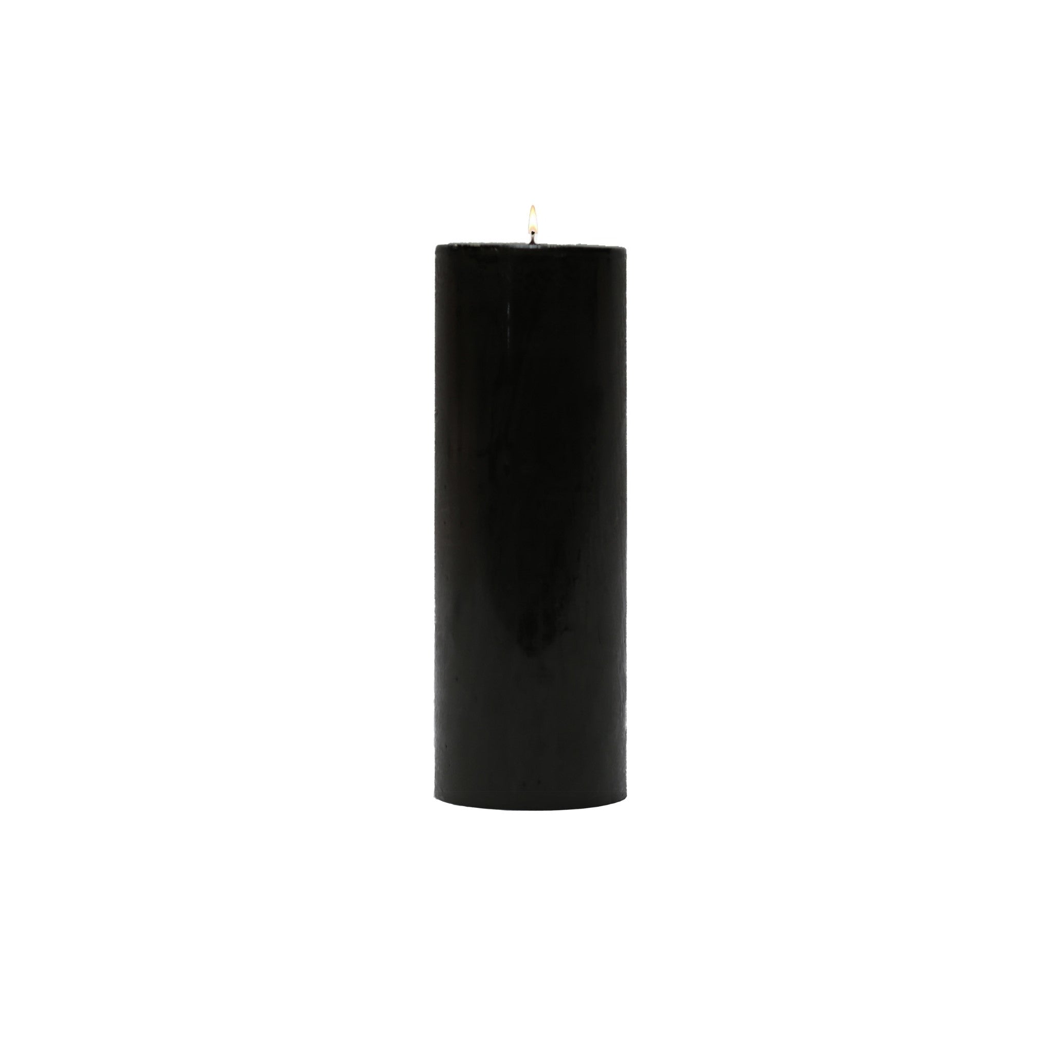 Black Pillar Candles