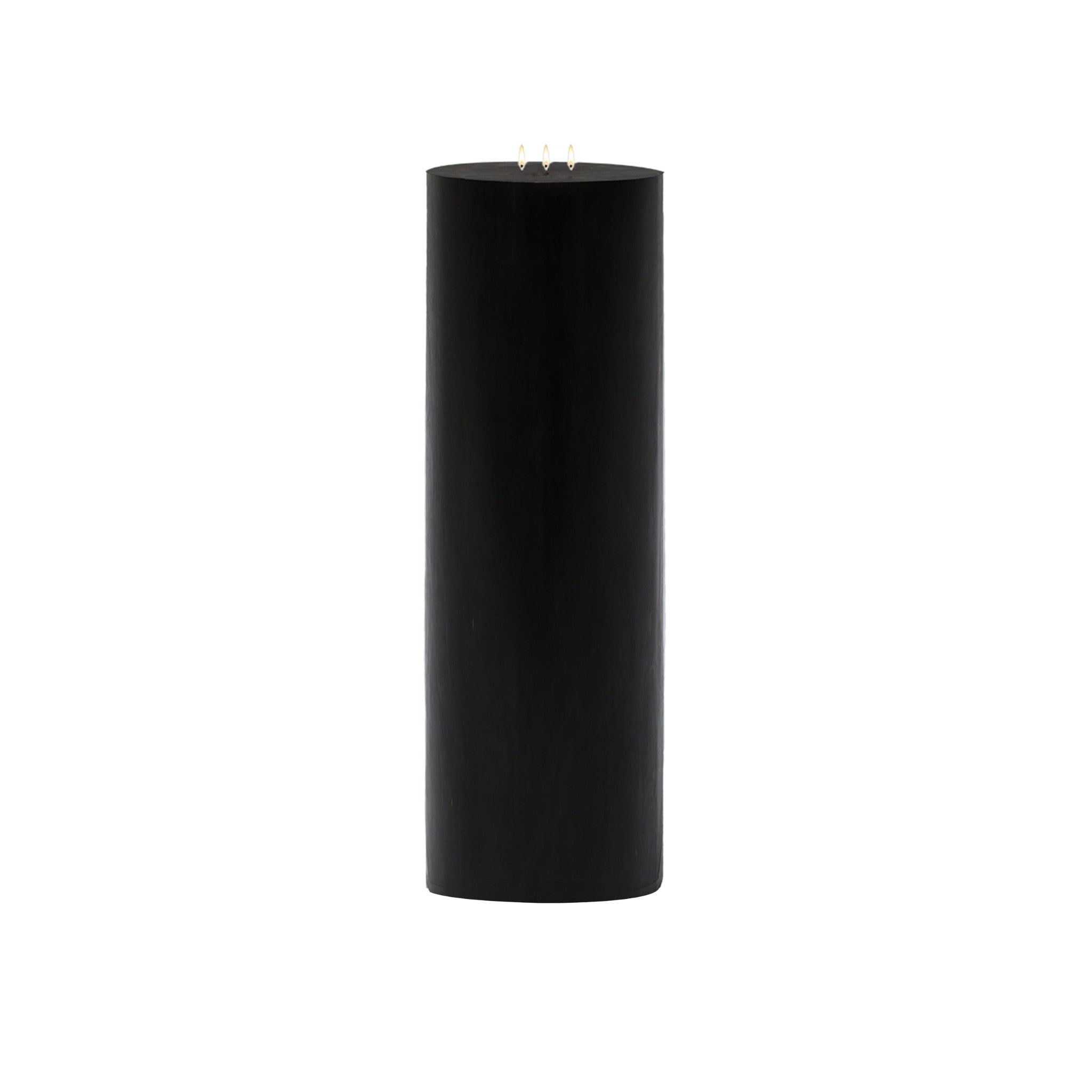 Black Pillar Candles