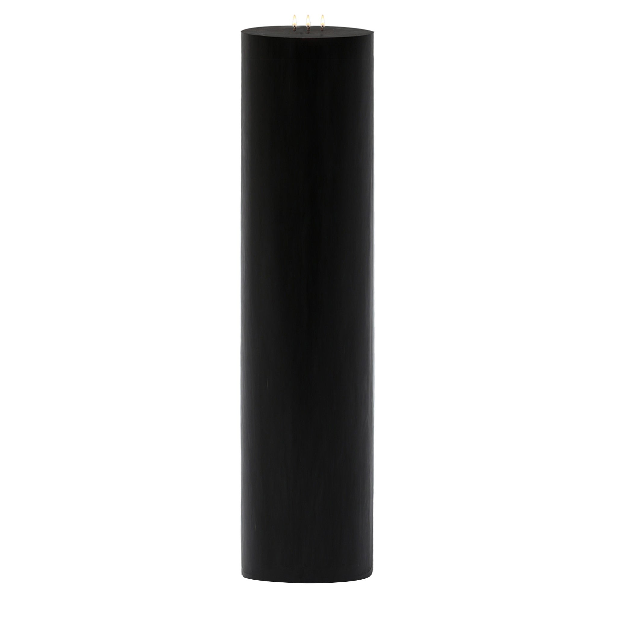 Black Pillar Candles