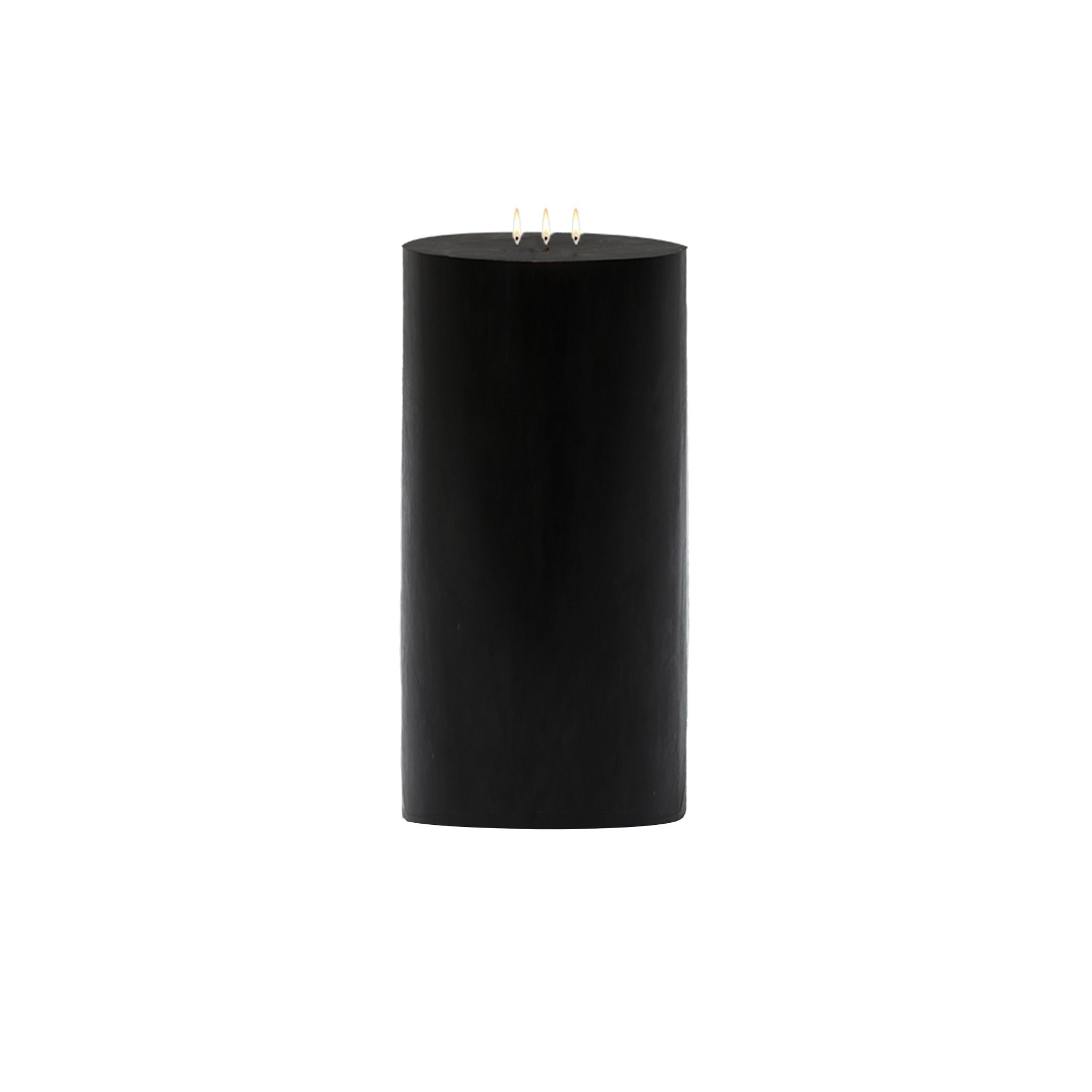 Black Pillar Candles